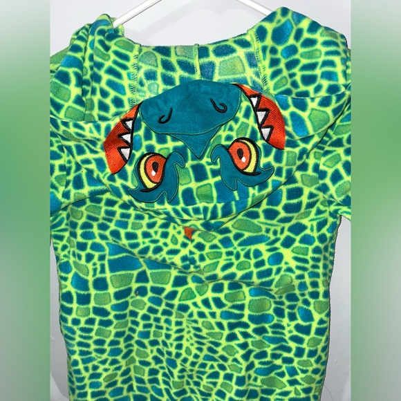 Dragon/Lizard Fleece Onesie Costume - Picture 3 of 11